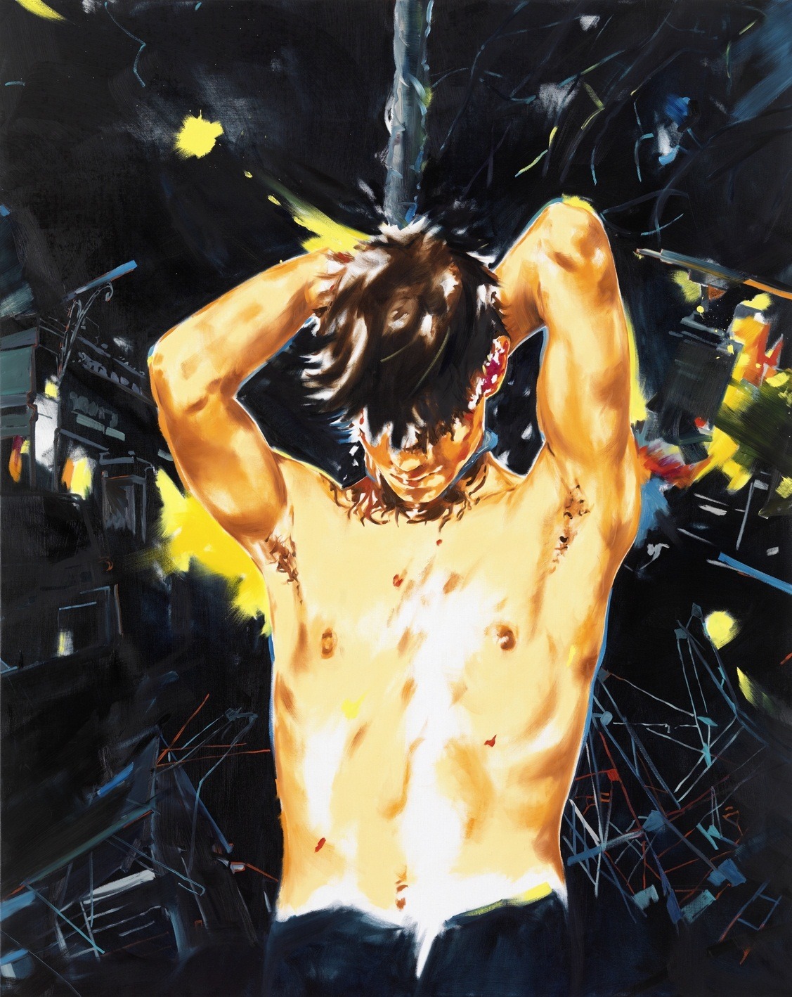 ultrawolvesunderthefullmoon:  Paintings by Norbet Bisky Norbert Bisky is a German