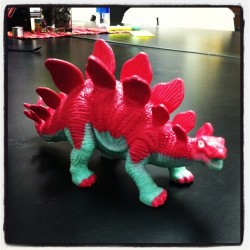 Our rad classroom stegosaurus