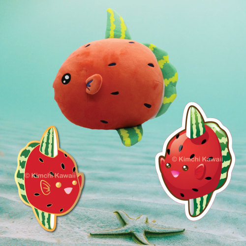 I love mola mola and here is my summer version - the Watermola! Want one of your own? We’re just und