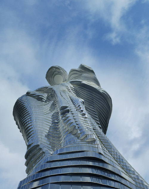 ryanpanos:  Designing Legends | Vasily Klyukin | Via In an era of skyscraper frenzy, where the world’s metropoles compete for the record of the tallest tower (with buildings as high as 1000 meters being reportedly under construction), a young businessman