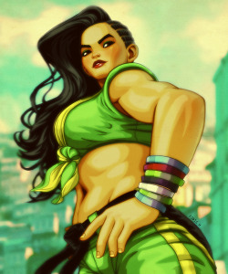 eddieholly:  Laura Matsuda - Street Fighter