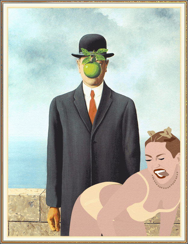 timothydelaghetto:  brittiepoo:  vitchtor:  Miley Cyrus twerks in famous paintings