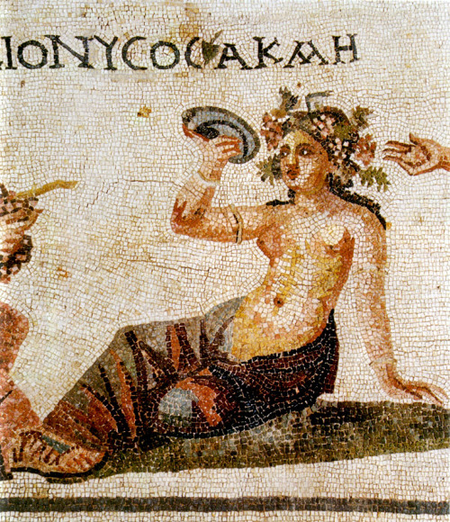 romegreeceart:A mosaic depicting Akme2nd century ADHouse of Dionysos, Paphos