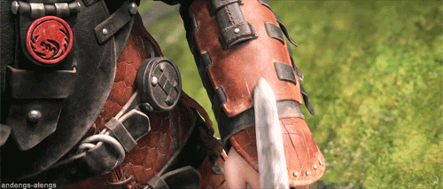 tacticalspookybadger:  animateddragons:  andengs-alengs:   Hiccup's leather suit: close-ups   How to Avoid Using a Purse. A Hiccup Horrendous Haddock III Film.  Hiccup confirmed to be operator as fuck.