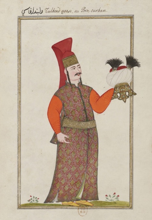 Costumes turcs de la Cour et de la ville de Constantinople en 1720.Peints en Turquie par un artiste 