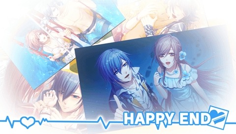 yuudiscover:  Endcards/Happy Endings for Glass Heart Princess Platinum