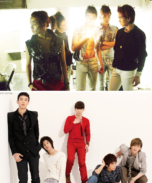 keyvictim:  Evolution of SHINeeOnew - Jonghyun - Key - Minho - Taemin - OT5