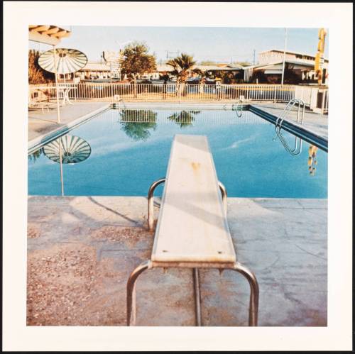 desimonewayland:Ed RuschaPools from Ruscha’s 1968 book Nine Swimming Pools and a Broken GlassThis was Ruscha’s first colour photographic series. As the title  indicates, the book includes nine photographs of pools and one of a  broken glass tumbler,