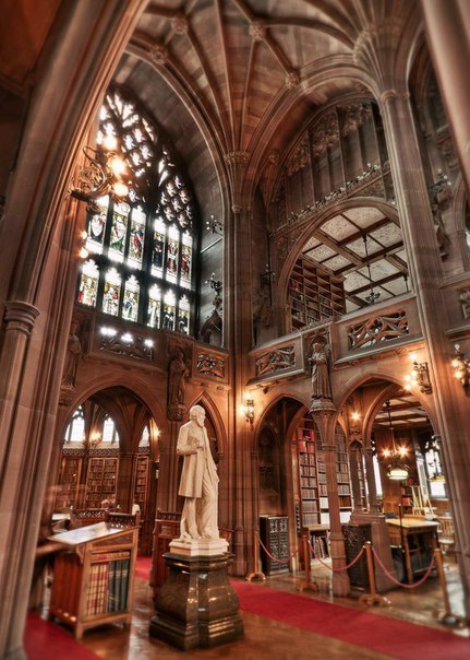 vintagepales:   The John Rylands Library. Manchester. UK