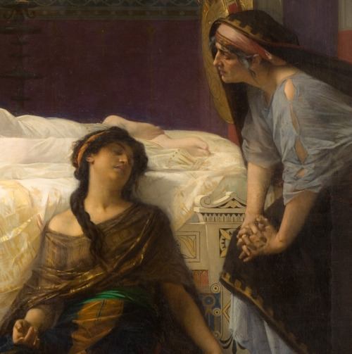 spoutziki-art: Alexandre Cabanel - Phèdre, 1880 (details)