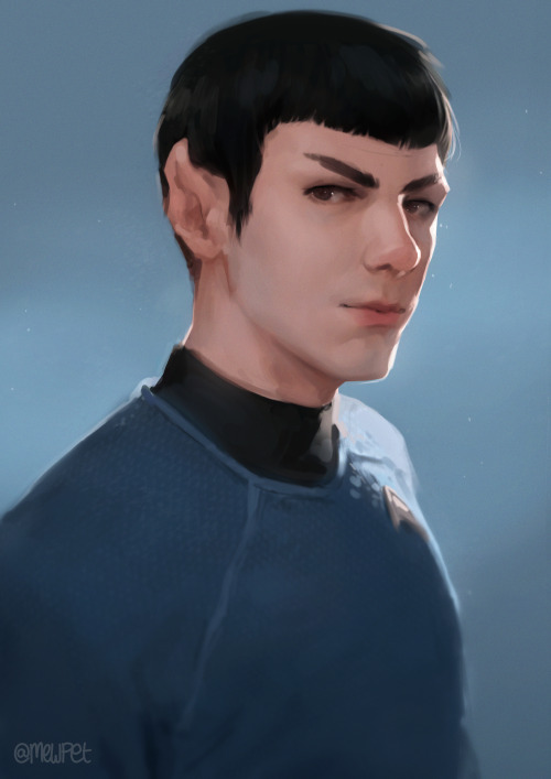 It’s been a while since I did any fanart, but this week I rewatched the three most recent Star Trek 