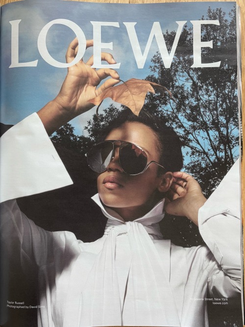 Taylor Russell For LOEWE SS25 