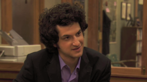 the canon LGBT+ character of the day isjean-ralphio saperstein from parks and recreation, who is bi 