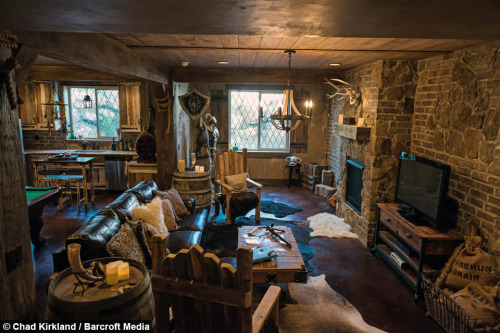 clayorey:  Guy spends โ,000 remodelling his basement Elder Scrolls style