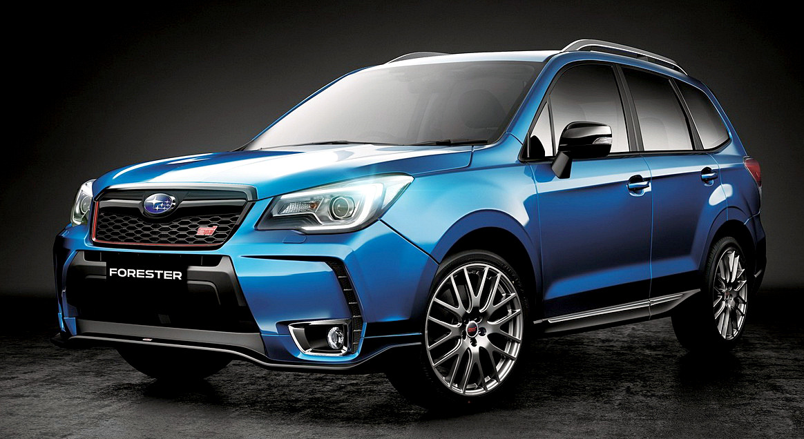 carsthatnevermadeit:  Subaru Forester tS, 2016. A limited edition STi-tuned version