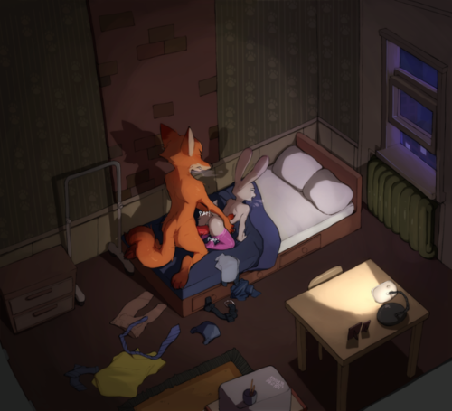 kollerss-arts: This was one hell of an Background experiment. hope you all like the zootopia loods!   Collab with @maiz-ken support him here! https://www.patreon.com/Maizken 