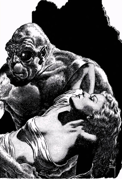 nevver:Dancing with death, Virgil Finlay