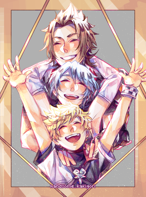 handsome-kakigori:  [The Wayfinder Trio]My children who deserve all the great things in this world 💙✨