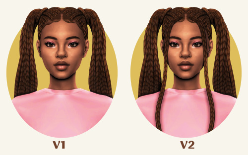  parrisa ponytailsThis hair comes in two versions.BGCNot Hat CompatibleMaxis 24 swatches + 7 Mod Max