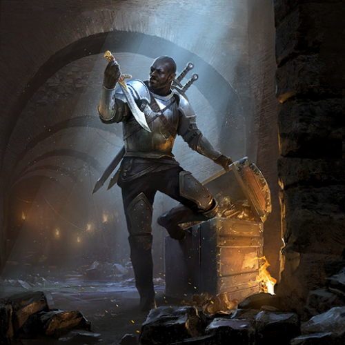 menofcolorinfantasyart:Redguard card art from Elder Scrolls Legends (artists unknown)• Gardener of S