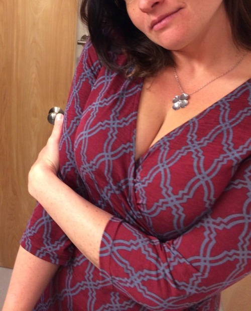 Porn photo mylargebreastedwife:  Love this dress, but