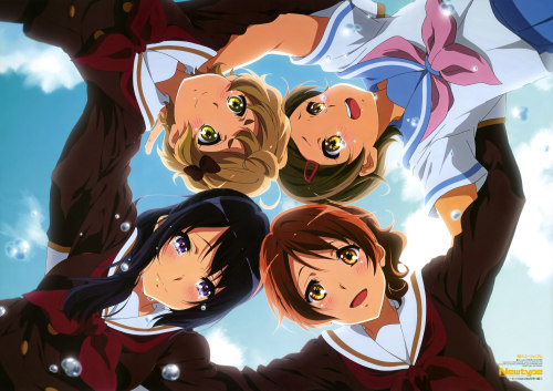 skynohoshi: Hibike! Euphoniumofficial (magazine) illustrations of July 2015