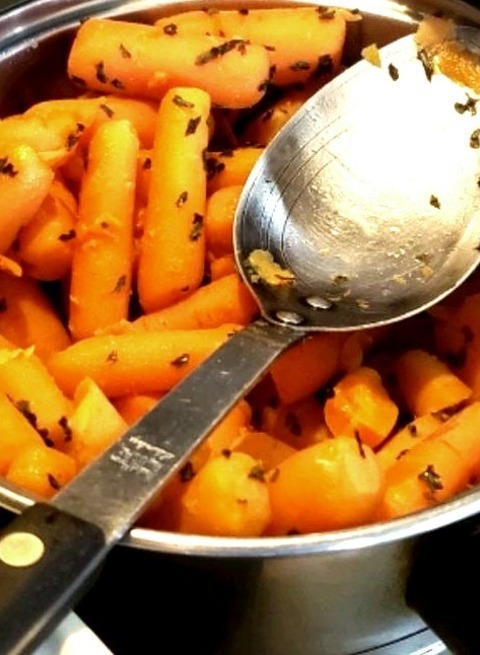 Side Dish - Carrots - Minted CarrotsThese Tender Carrots Are Sweet And Minty, And It's Easily Doubled