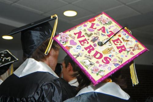 stonecoldstunning:  my dumb graduation cap made it on a local newspaper’s website god 