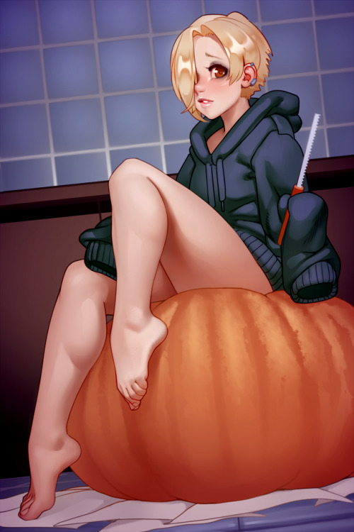 would carve pumpkins with