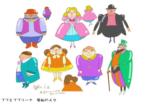 animeslovenija:Latest Animator Expo character designs, short is called Bubu & Bubulina. Source h