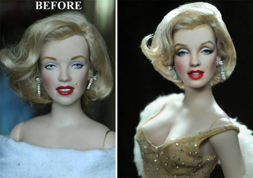 mayahan:Artist Noel Cruz Repaints Mass-Produced Dolls To Make Them Look More Realisticit’s back and 