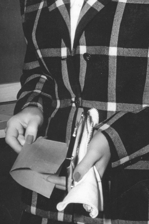 sourvix:  Hollywood’s newest citizen, Marlene Dietrich, casts her first vote. 