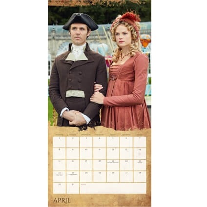 The new official Poldark Calendar 2019 from Danilo - Calendars Uk! There&rsquo;s 10% off until 1