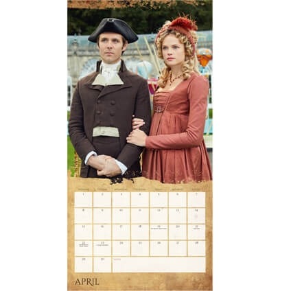 The new official Poldark Calendar 2019 from Danilo - Calendars Uk! There’s 10% off until 16 Se