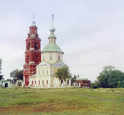 Suzdal, Vladimir oblast, 1912Photographed by Sergey Prokudin-Gorsky