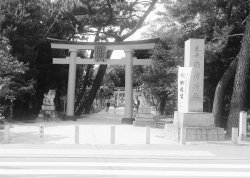 jeimusu:  Shinto Shrine down the street from