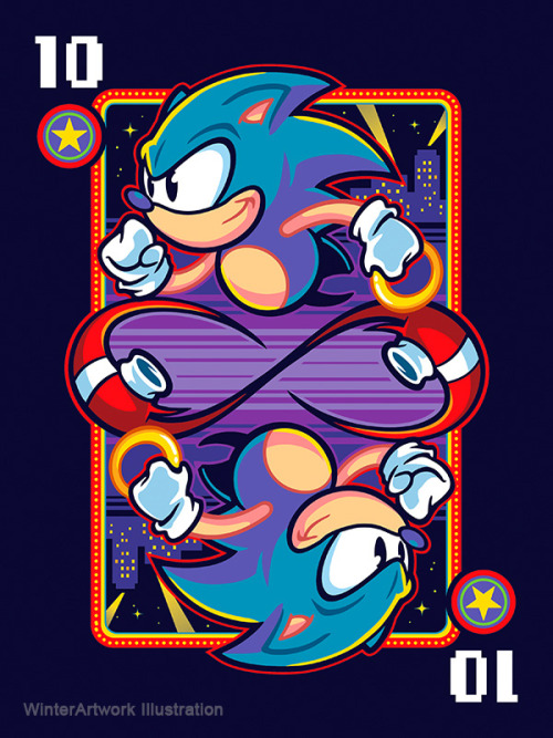 My Sonic Casino Night Zone inspired pieces for the Gallery1988 “Fake Theme Park” show curated by @Ch