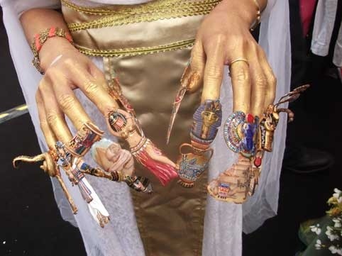 Revitalize Egyptian culture through costume and decoration?  Nailed it.