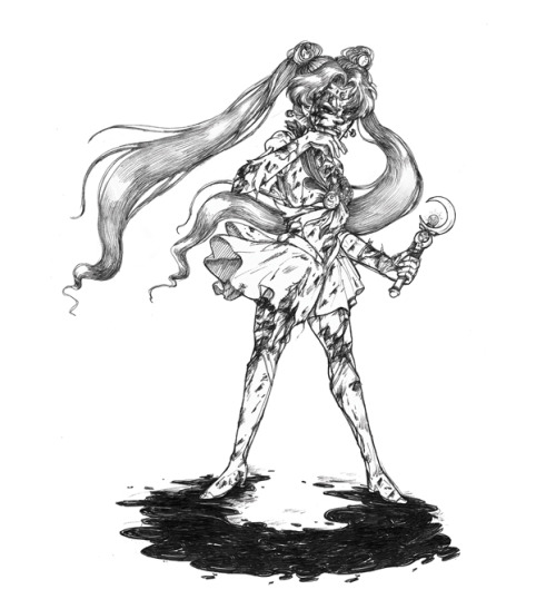 I’m finally ready to announce my BATTLE SCARRED BABES: SAILOR SCOUTS set, inspired by Brawler 
