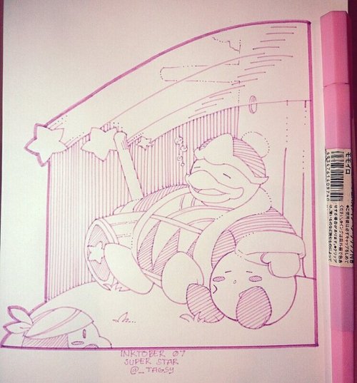 tagsy:  Inktober 07!