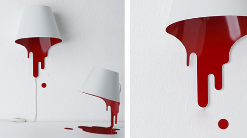 Blood Bucket Lamp