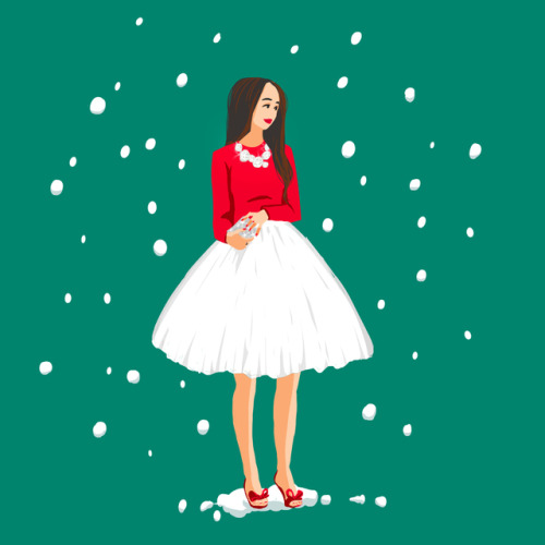 [[MORE]] #Fashion Christmas Style
#artwork #art #drawing #draw#christmas #fashionchristmas#illustration #intuos #intuos4