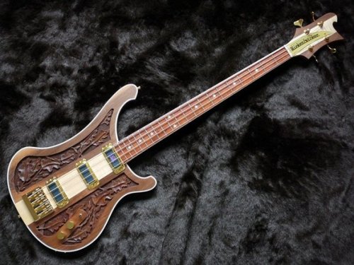 glorifiedguitars:  Lemmy Kilmister Bass - as requested!Rickenbacker 4004LK [Source: Rickenbacker Register]  