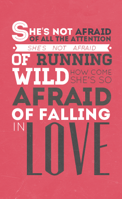 saviarts-blog:     Take Me Home lyric posters, part ii    