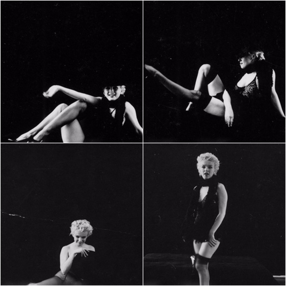 marilynmonroevideoarchives:  Marilyn Monroe “Black Sitting” 1956. Taken by Milton