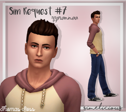Sim Request 7 ^.^Hey everybody! Here is the seventh sim from my sim request post! I hope you enjoy y