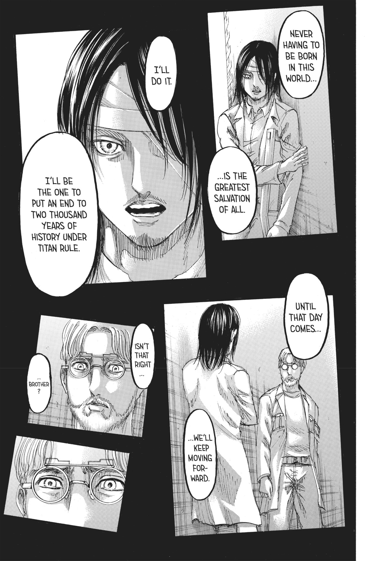 Can you explain the future memories thingy? Has Eren seen all of the future  memory's or only some of them because he didn't look like he has seen the  memories of the