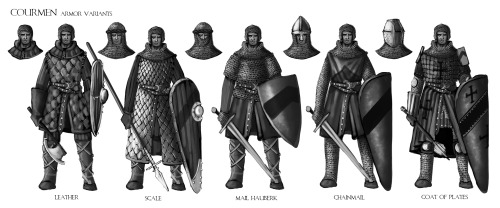 Armor variants.