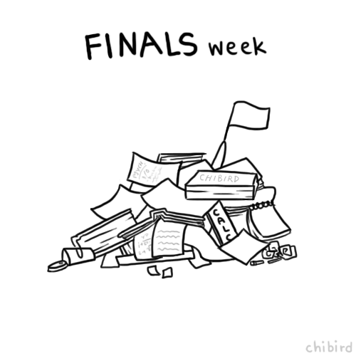 Finals week in a nutshell