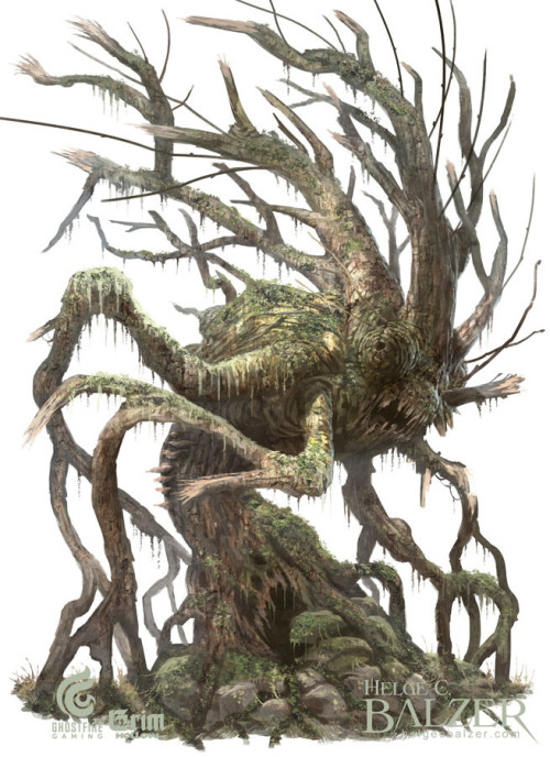 Tree Monster - Fantasy Art by Helge C. Balzer  Helge C. Balzerwww.artstation.com/artwork/xYv